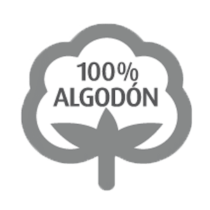 Icono de tejido 100% algodón