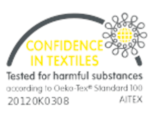 Logotipo de textiles libres de sustancias químicas.