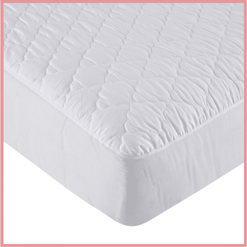 Funda colchón acolchado impermeable.