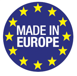 Logotipo de producto hecho en Europa